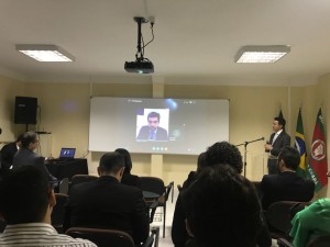 Evento foi transmitido de Sobral para Fortaleza através do Skype.