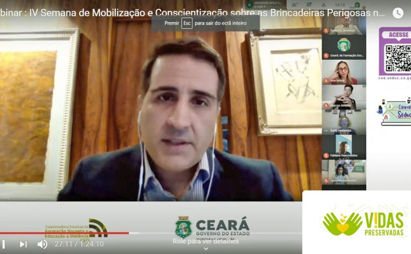 MPCE participa da IV Semana de Mobilização e Conscientização sobre as Brincadeiras Perigosas no Ceará