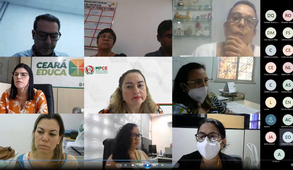 MPCE monitora ações do Estado e do Município de Fortaleza para reforçar vacinação de crianças e adolescentes contra a Covid-19