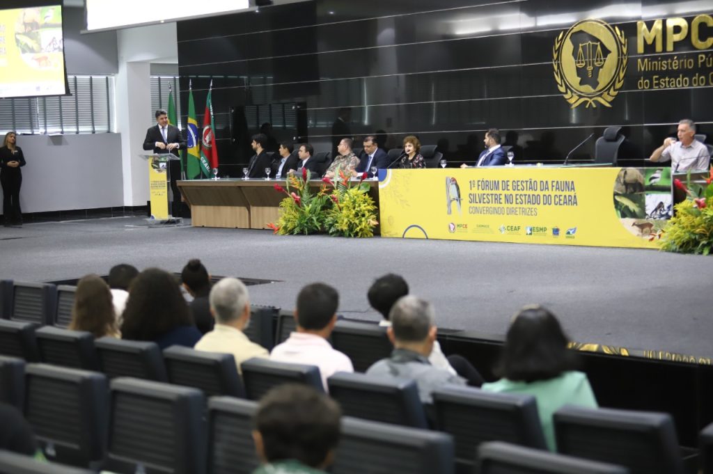 MPCE realiza 1º Fórum de Gestão da Fauna Silvestre no Ceará para formalizar diretrizes de atuação entre instituições 