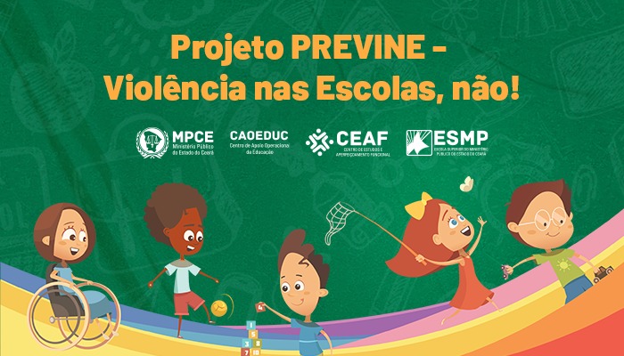 MPCE libera 1.300 acessos para profissionais fazerem curso do projeto “PREVINE – Violência nas Escolas, não!” 