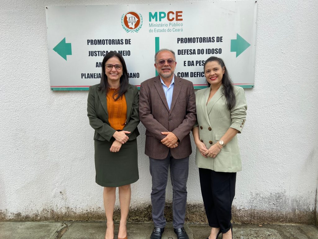 MPCE se reúne com OAB e Conselho Estadual do Idoso para reafirmar parceria e traçar estratégias de atuação para 2023 