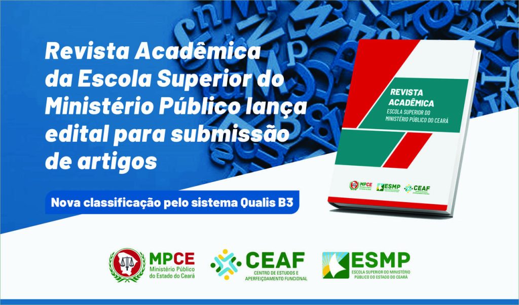 Revista Acadêmica da ESMP recebe até 23 de fevereiro artigos para próxima edição 