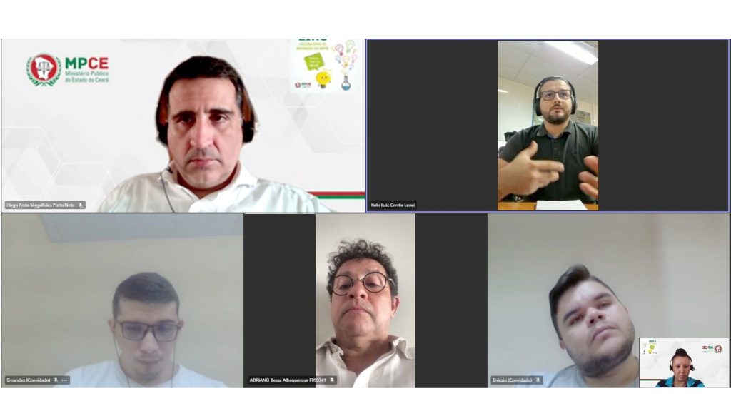 Uso de tecnologia para prevenção de queimadas é tema de reunião do Laboratório de Inovação do MPCE