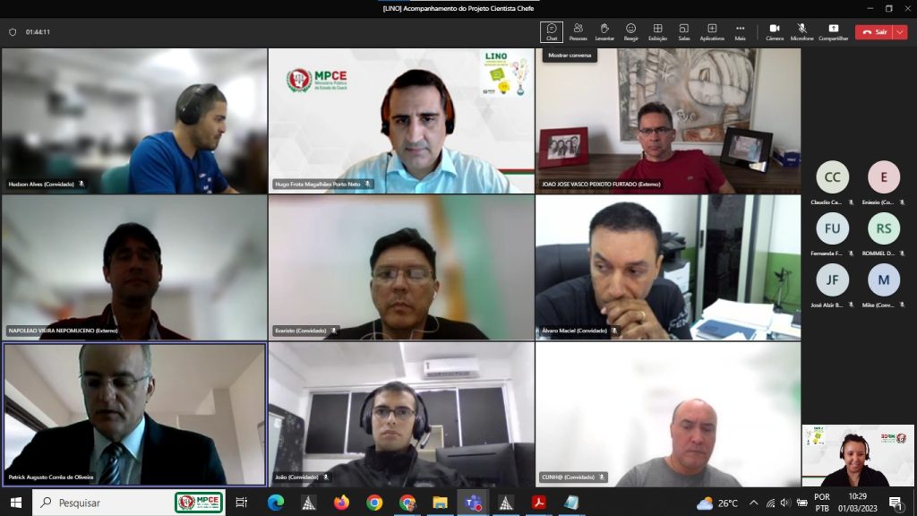 Reunião do programa Cientista Chefe promove avanço de integração tecnológica entre MPCE e SAP