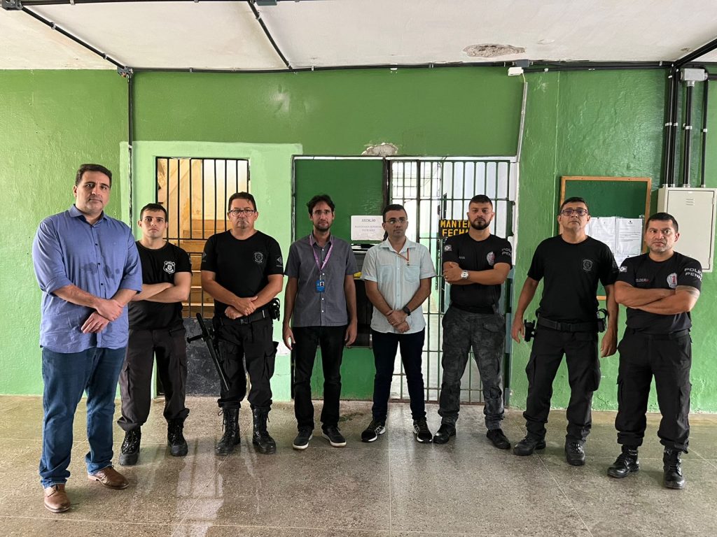 Laboratório de Inovação do MPCE conhece tecnologia de captação de dados da Secretaria de Administração Penitenciária 