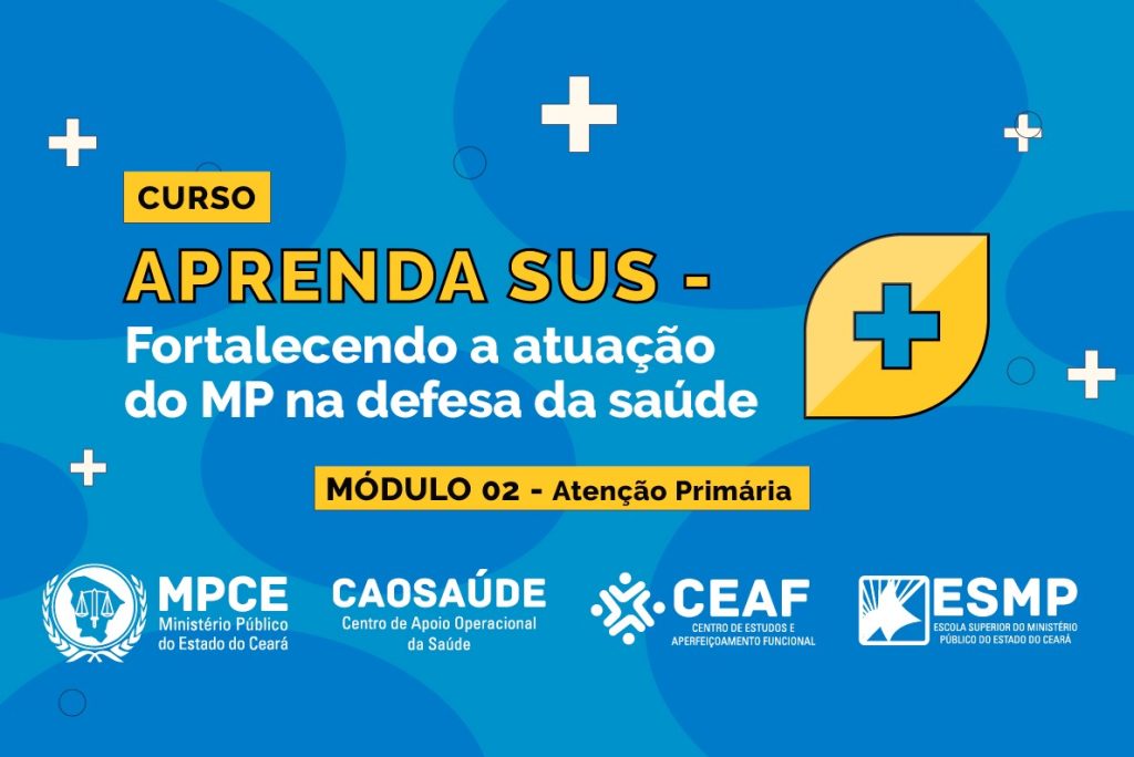MPCE dá continuidade à curso de aperfeiçoamento sobre o SUS em abril