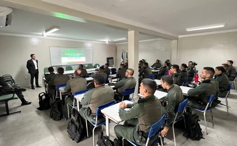 MPCE participa de capacitação da Polícia Militar para 5.000 policiais no Ceará 