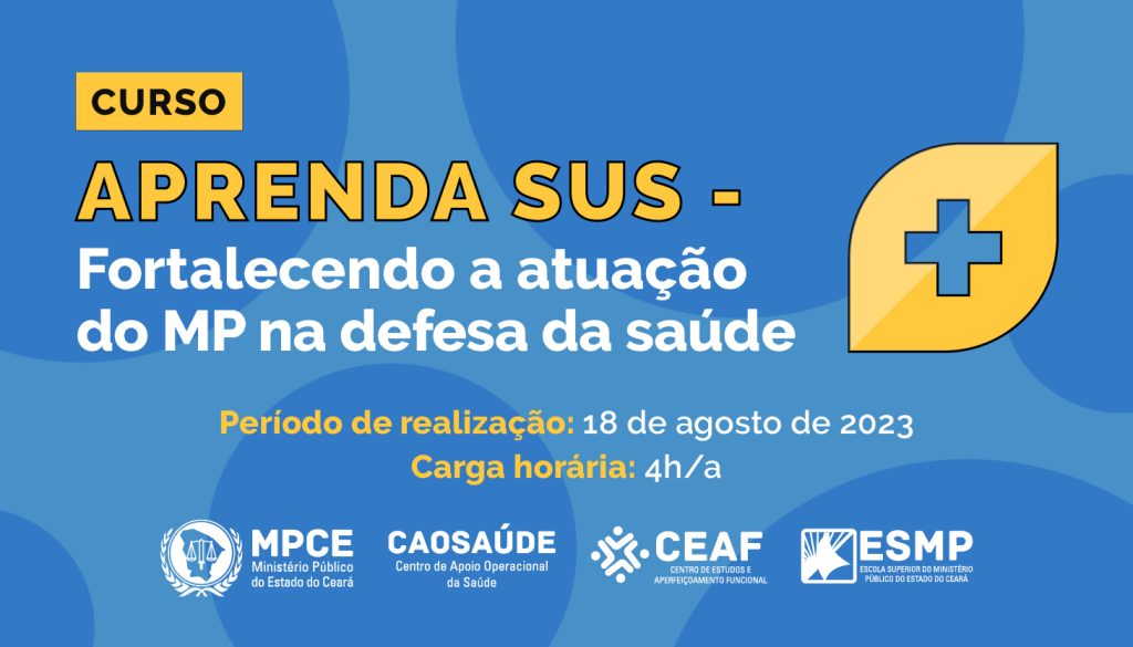 MPCE discute precarização das relações de trabalho no módulo 5 do curso Aprenda SUS