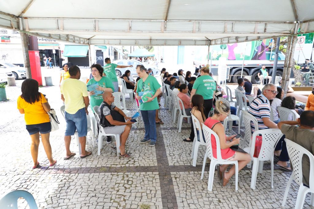 Praça do Ferreira recebe quarta edição do Ouvidoria na Praça do MPCE