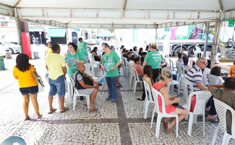 Praça do Ferreira recebe quarta edição do Ouvidoria na Praça do MPCE