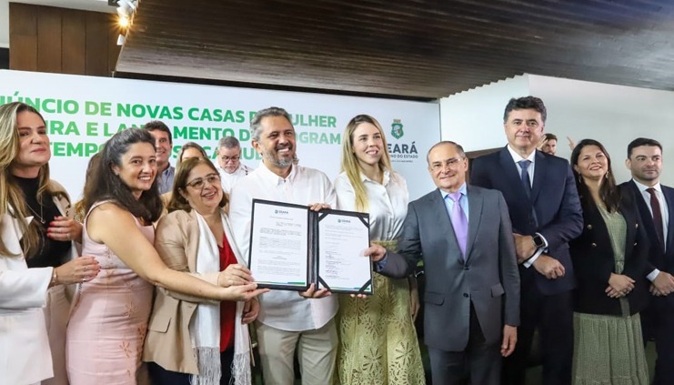 MPCE assina termos de cooperação para construção de novas Casas da Mulher Brasileira e criação do Programa “Tempo de Justiça Mulher”