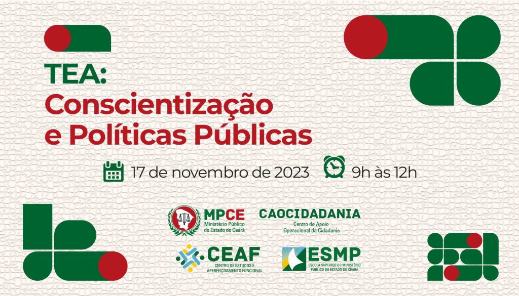 MPCE promove curso em Barbalha sobre importância da implementação de políticas públicas para pessoas com TEA