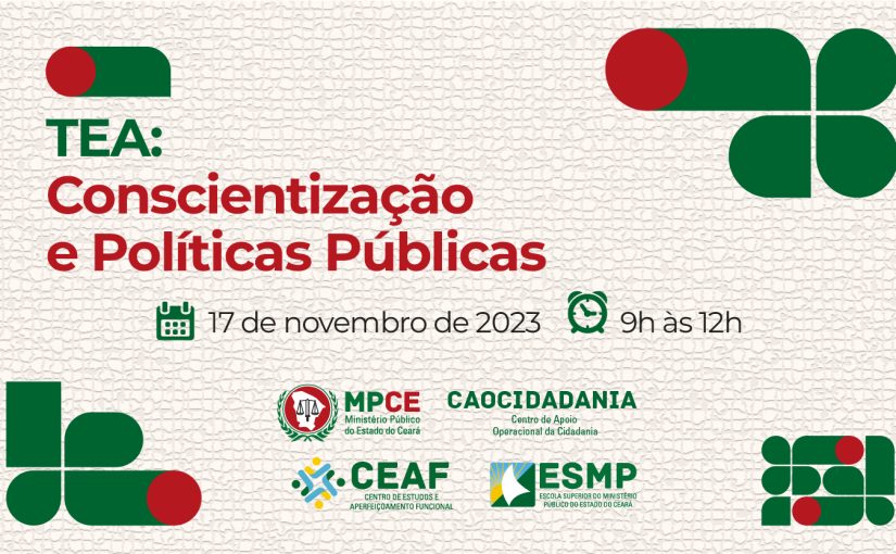 MPCE promove curso em Barbalha sobre importância da implementação de políticas públicas para pessoas com TEA