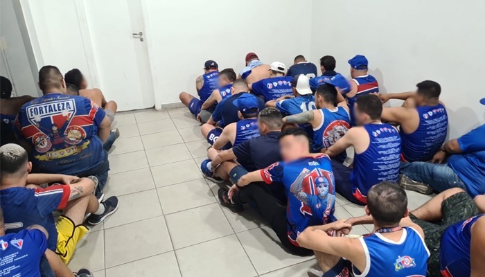 Após recomendação do MPCE, Polícia prende 35 torcedores envolvidos em briga no último jogo do Fortaleza na Arena Castelão
