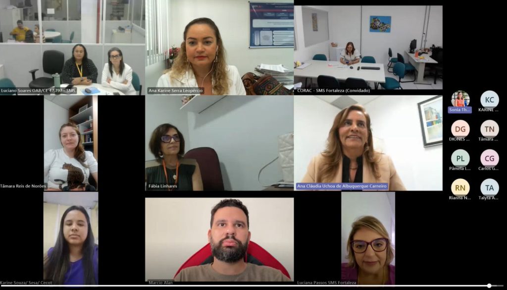 MPCE realiza audiência para acompanhar atendimentos em hospitais infantis de Fortaleza durante período chuvoso