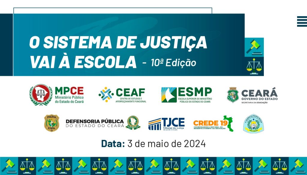 MP do Ceará levará projeto “O Sistema de Justiça vai à Escola” ao Colégio da Polícia Militar em Juazeiro do Norte 