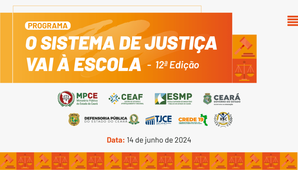 Programa “O Sistema de Justiça vai à Escola” do MP do Ceará leva orientações sobre deveres, direitos e cidadania a estudantes de Juazeiro do Norte