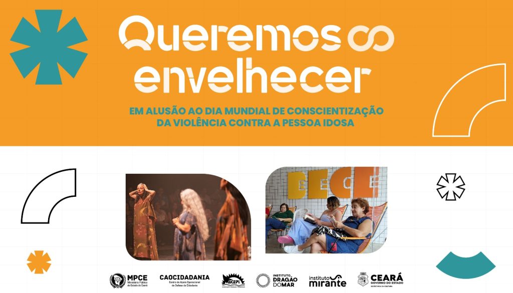 MP do Ceará exibe exposição fotográfica no Museu da Imagem e do Som como parte da campanha “Queremos Envelhecer”