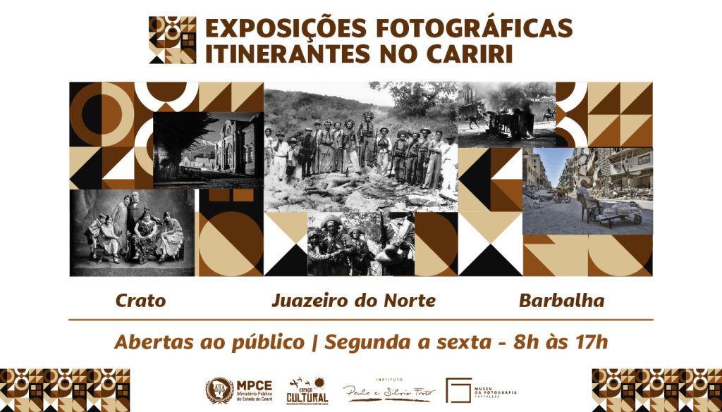 Em parceria com Museu da Fotografia, MP do Ceará dá continuidade à rodízio de exposições no Cariri a partir desta sexta (26)