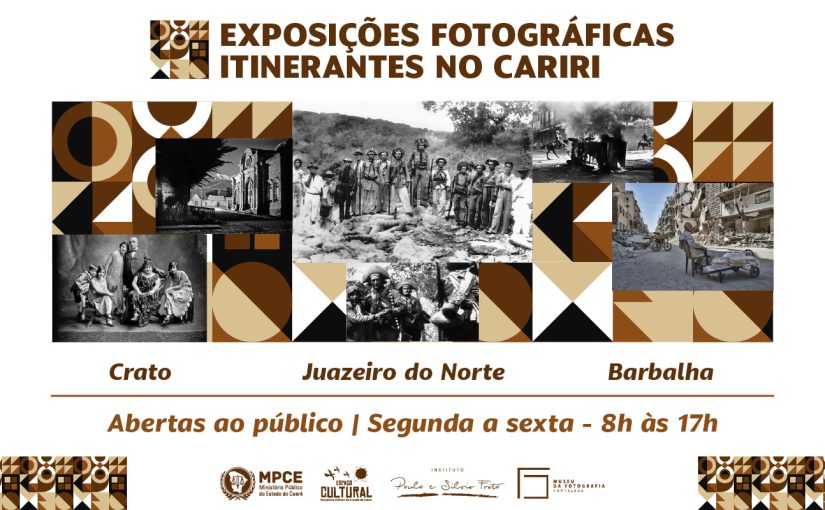 Em parceria com Museu da Fotografia, MP do Ceará dá continuidade à rodízio de exposições no Cariri a partir desta sexta (26)