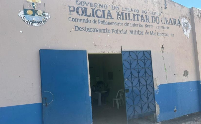 Justiça acata pedido do MP do Ceará e determina que Estado reforce efetivo e faça melhorias na base da Polícia Militar de Martinópole