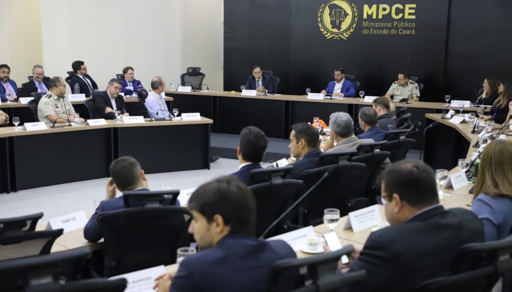 Atuação do MP do Ceará na área criminal é destaque em reunião do Conselho Estadual de Segurança Pública