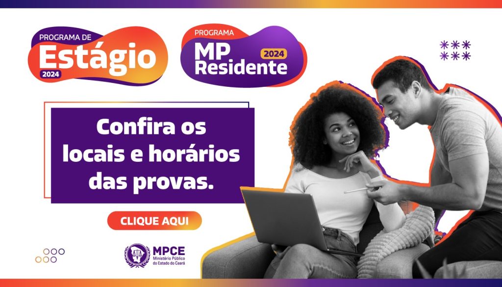 MP do Ceará divulga locais de prova para seleção de estágio de graduação