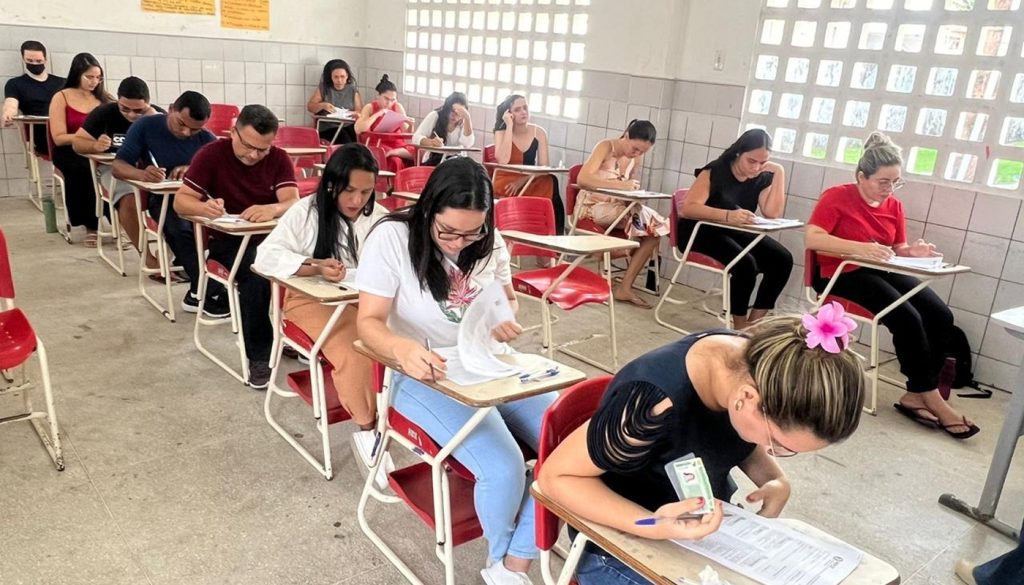 Provas da seleção de estágio de graduação e do Programa MP Residente reuniram candidatos em todo o estado nesse domingo (25)