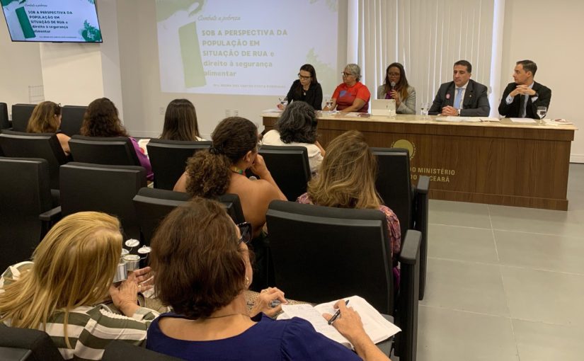 Seminário do MP do Ceará debate políticas públicas voltadas para a população em situação de rua nesta sexta (25)