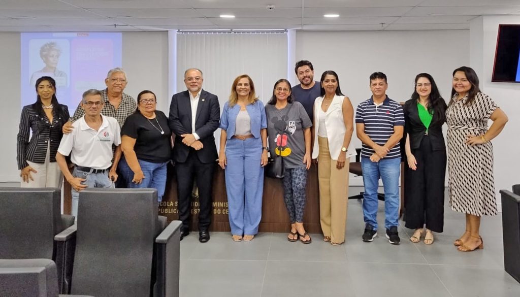 Mediadores comunitários do MP do Ceará são capacitados sobre atuação em casos de conflitos que necessitam de apoio das Promotorias do Idoso