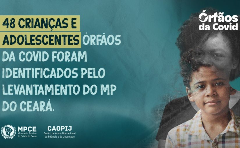 Levantamento do MP do Ceará identifica 48 crianças e adolescentes órfãos da Covid-19 no Estado 