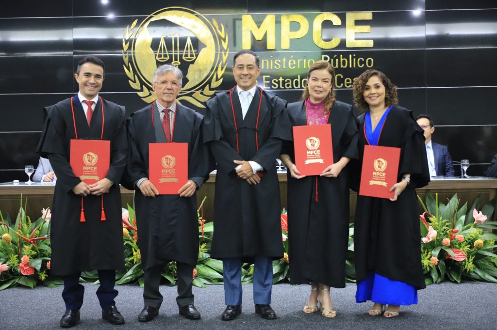 MP do Ceará moderniza gestão com posse de quatro subprocuradores-gerais de Justiça nesta quinta (16)