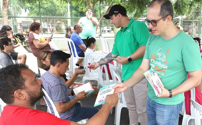 Ouvidoria na Praça do MP do Ceará presta atendimento no bairro João XXIII em Fortaleza 