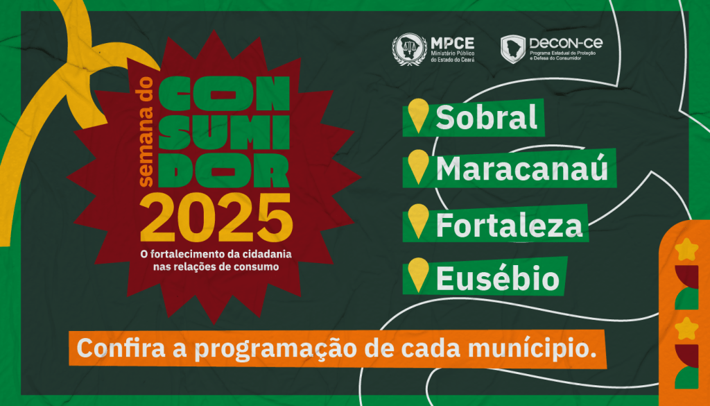 Decon promove Semana do Consumidor 2025 com atendimentos ao público em março 