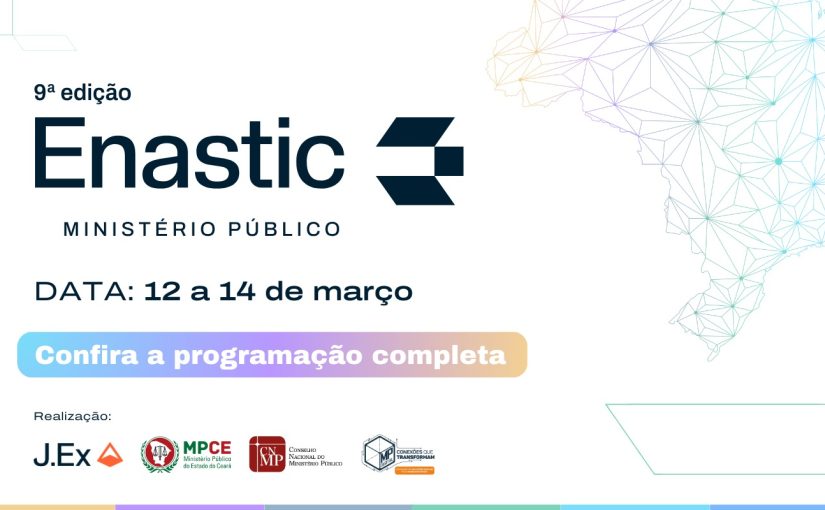 Programação do Enastic MP terá palestras, mostra de boas práticas em transformação digital, corrida e premiação   