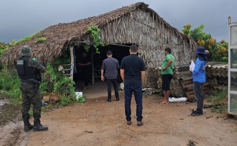 MP do Ceará participa de operação de combate a irregularidades ambientais em empreendimentos agrícolas de Jardim, Porteiras e Santana do Cariri 
