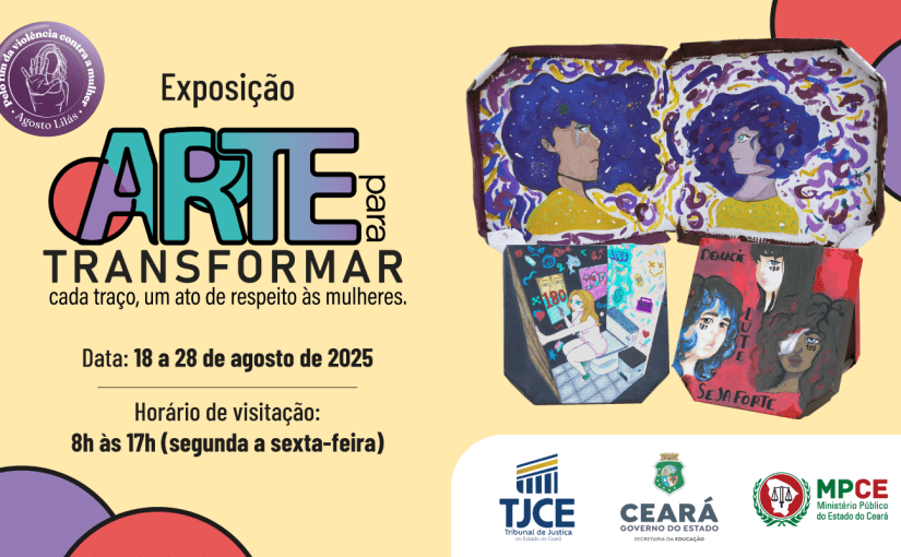 Sede das Promotorias de Justiça de Fortaleza receberá exposição sobre equidade de gênero em agosto