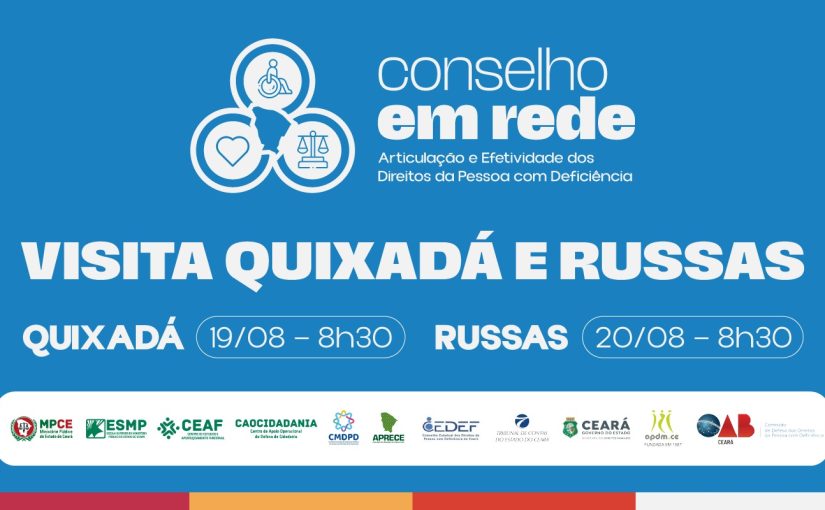 MP do Ceará levará a Quixadá e Russas debate sobre direitos das pessoas com deficiência