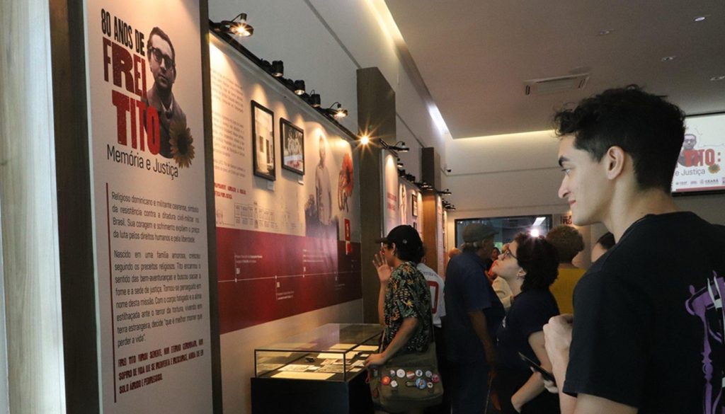 Exposição sobre a vida de Frei Tito é aberta pelo MP do Ceará e reafirma compromisso da instituição com a memória e os Direitos Humanos