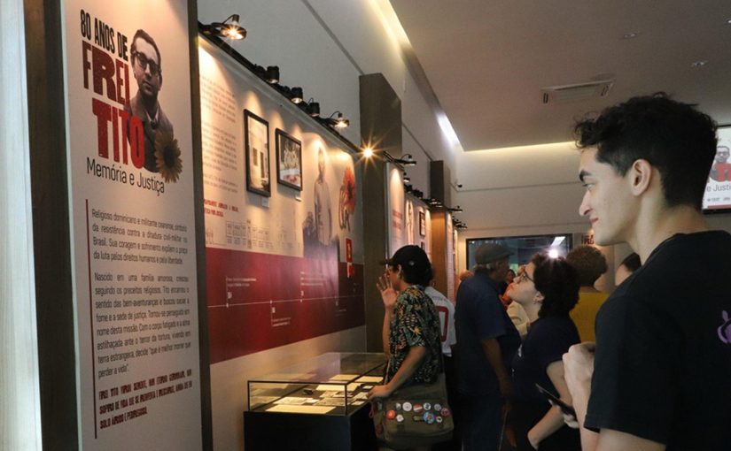 Exposição sobre a vida de Frei Tito é aberta pelo MP do Ceará e reafirma compromisso da instituição com a memória e os Direitos Humanos