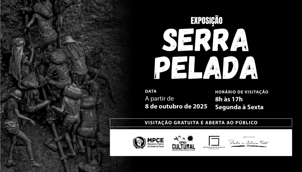 Sede das Promotorias de Justiça de Sobral receberá exposição fotográfica sobre Serra Pelada nesta quarta-feira (08)