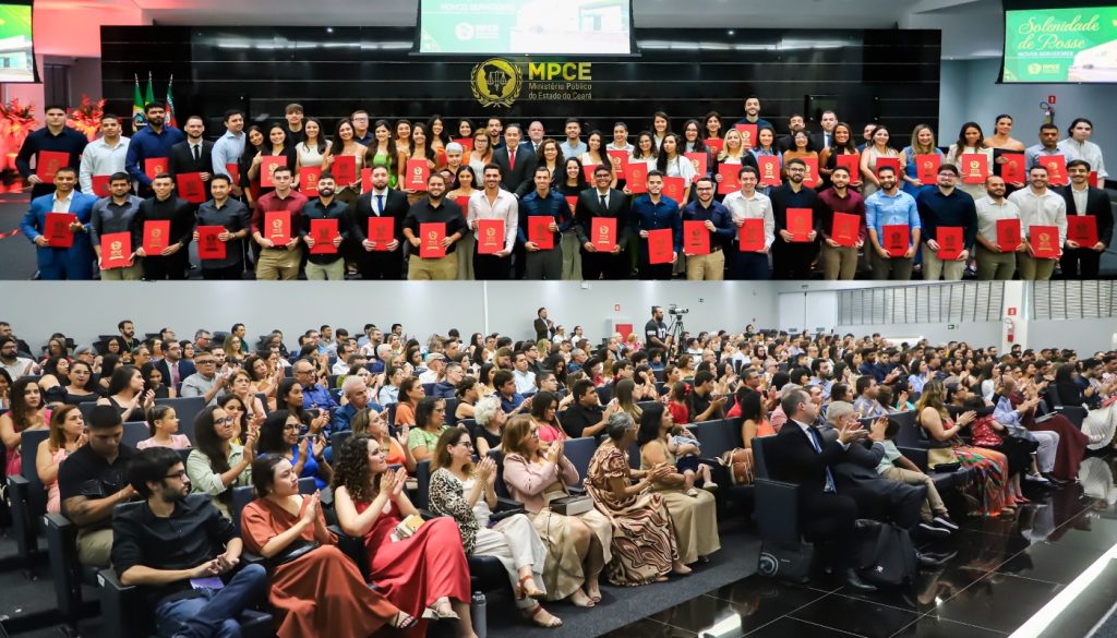 MP do Ceará fortalece atuação em todo o Estado com posse de 59 novos servidores