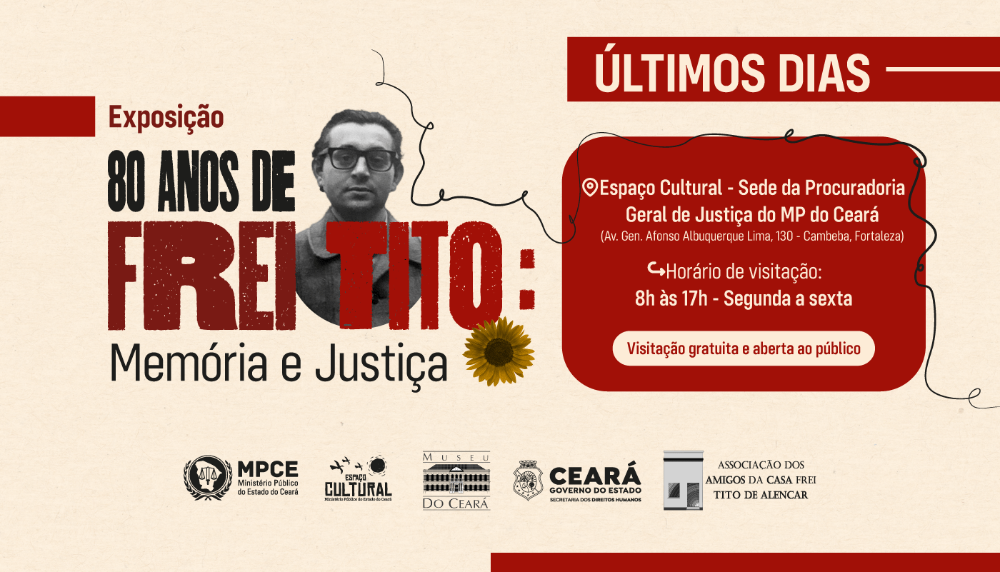 Última semana: Exposição sobre a vida de Frei Tito encerra visitação nesta sexta (19/12)