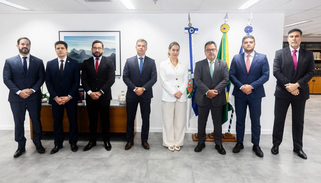 PGJ Herbet Santos realiza visita institucional ao MP do Rio de Janeiro para trocar experiências e compartilhar boas práticas