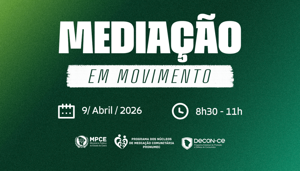 MP do Ceará levará Mediação em Movimento a moradores do Conjunto Palmeiras, em Fortaleza, na próxima quinta (9)