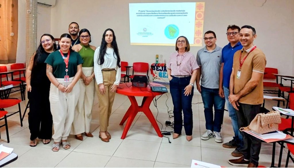 MP do Ceará acompanha andamento de projeto de coleta seletiva financiado pelo FDID em Fortaleza