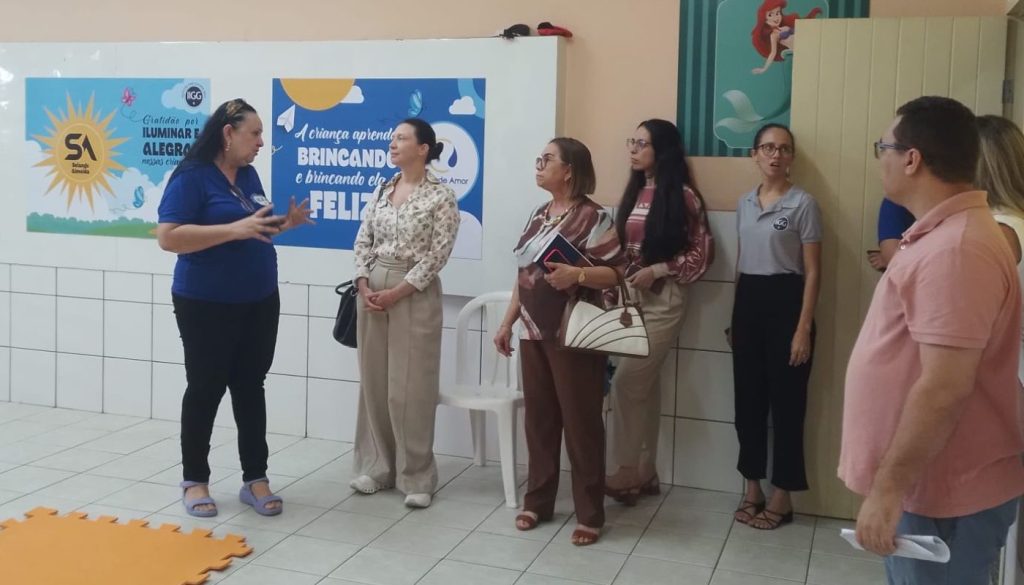 Em Fortaleza, MP visita Instituto Irmã Giuliana Galli para acompanhar aplicação de recursos do FDID em projeto de inclusão no ambiente escolar