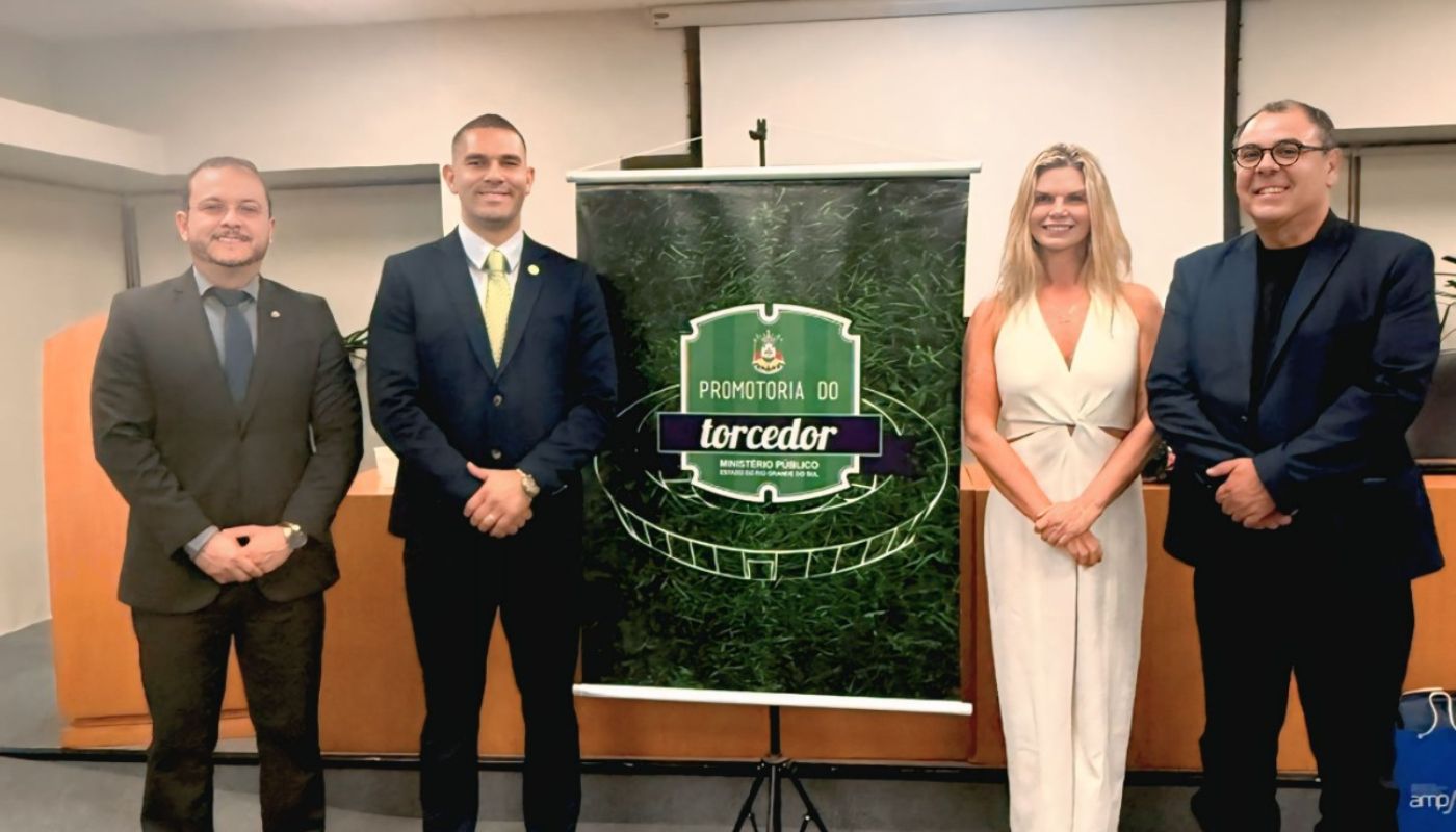 MP do Ceará conhece boas práticas e troca experiências com MPRS sobre segurança de torcedores e prevenção à violência em estádios