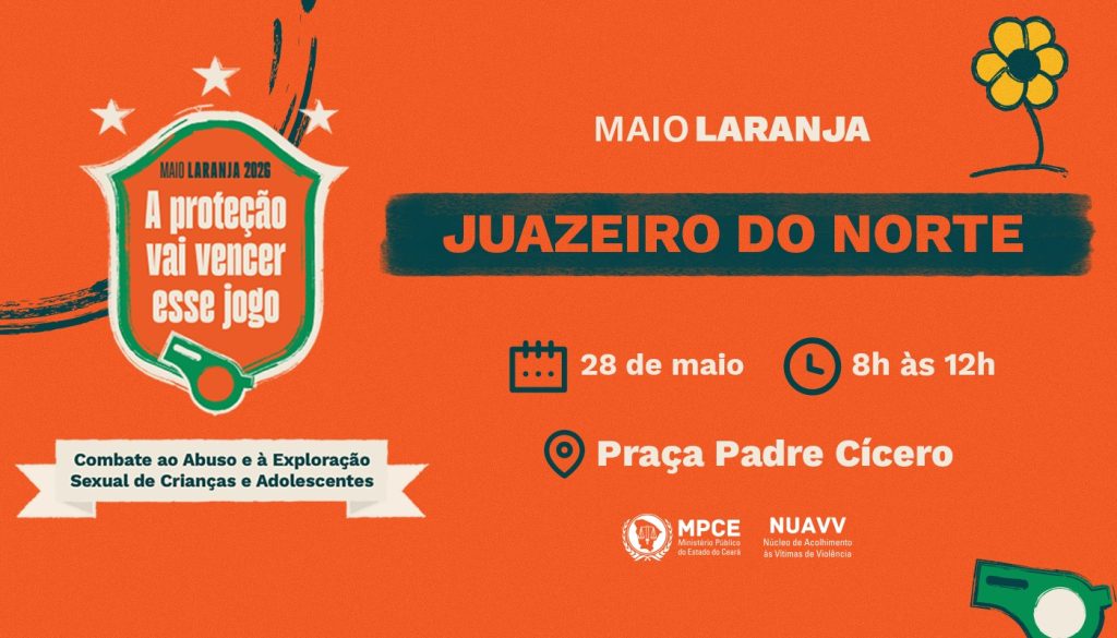 Na próxima quinta (28), MP do Ceará levará a Juazeiro do Norte serviços de saúde e ações educativas sobre prevenção à violência sexual contra crianças e adolescentes